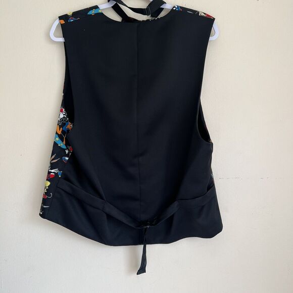 Santana Looney Tunes Tuxedo Vest & Bow Tie Size Large - Picture 4 of 7